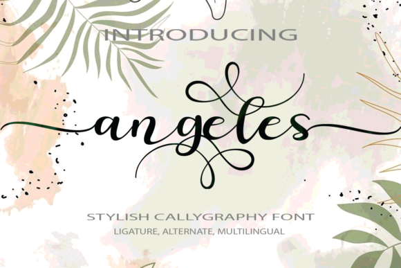 Angeles Font Review for Editorial and Content Design