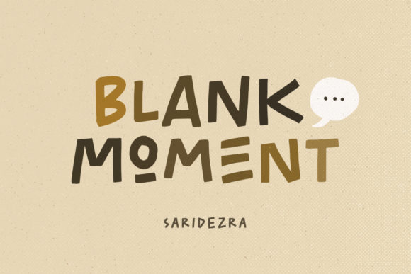 Blank Moment: A Handwritten Font for Memorable Branding