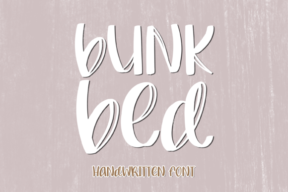 Bunk Bed Font for Eye-Catching Campaigns