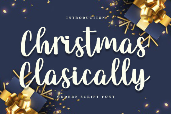 Christmas Classically: A Script Font for Seasonal Campaigns