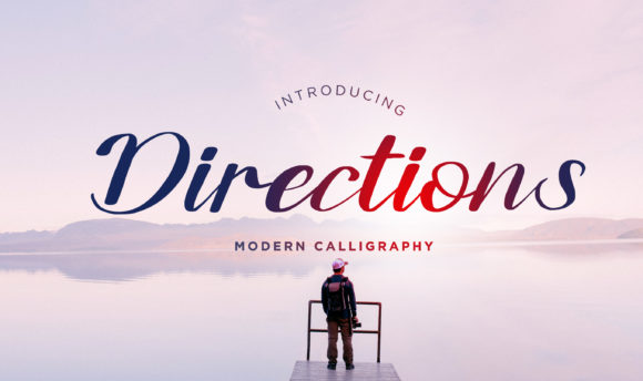 Directions: A Versatile Script Font for Creative Branding