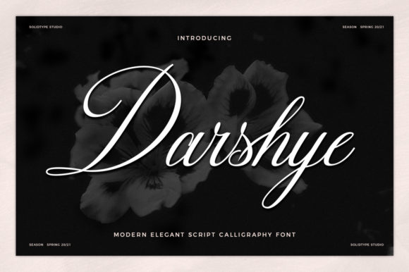 Discover Darshye: A Script Font for Timeless Branding