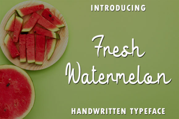 Fresh Watermelon Font for Business Branding