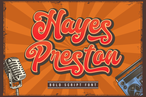 Hayes Preston: A Vintage-Styled Font for Timeless Editorial Design