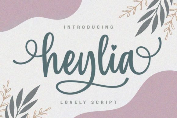 Heylia: A Timeless Handwritten Font for Creative Projects