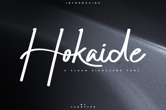 Hokaide: A Script Font with Quiet Sophistication