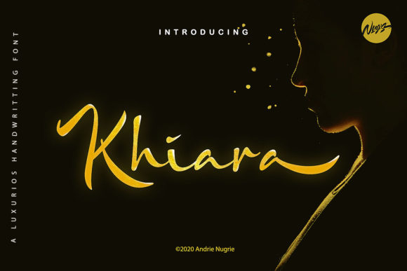 Khiara: A Handwritten Font for Stylish Branding