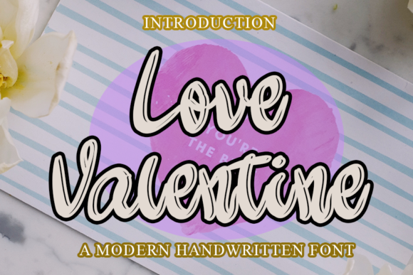 Love Valentine Font for Modern Web Design