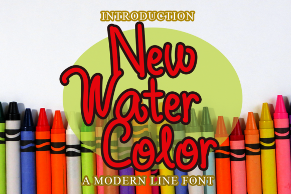 New Watercolor: A Handwritten Font for Digital Design