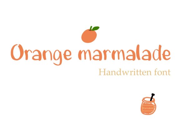 Orange Marmalade Font for Eye-Catching Designs