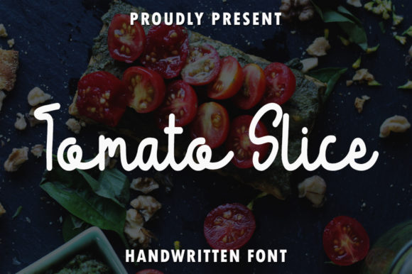 Tomato Slice: A Handwritten Font for Modern Web Design