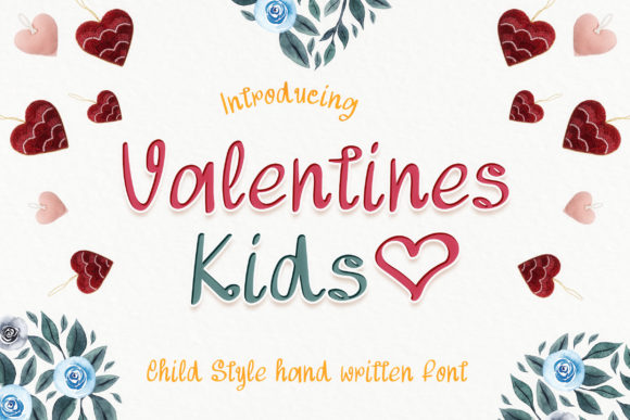 Valentines Kids: A Font That Brings Heart to Your Brand