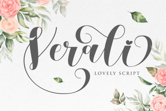 Verali Script Font for Editorial Design