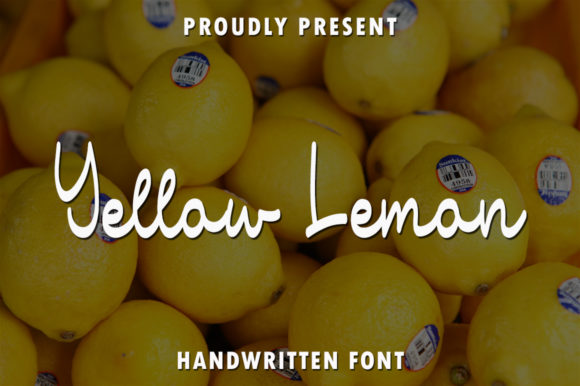 Yellow Lemon: A Script Font for Modern Web Design