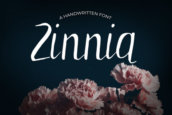 Zinnia: A Script Font That Elevates Editorial Design